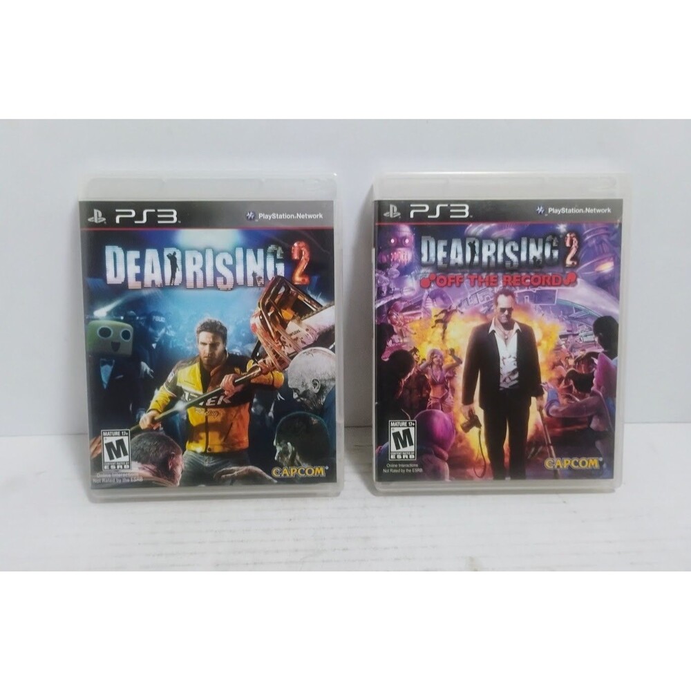 SONY PLAYSTATION 3 PS3 CAPCOM DEAD RISING 2 & OFF THE RECORD GAME LOT